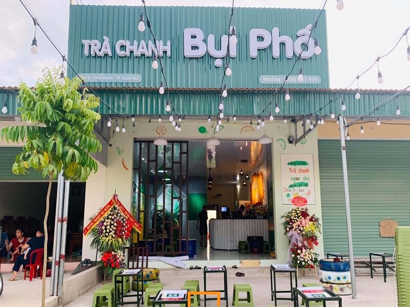 Thiết kế biển hiệu cho quán Trà Sữa đẹp nhất Hà Nội