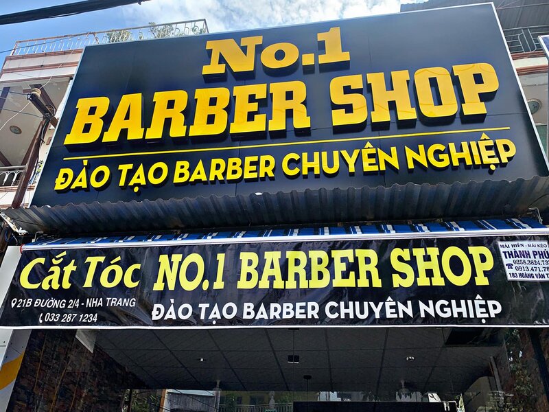 Làm biển hiệu SALON Tóc và 4 điều cần lưu ý